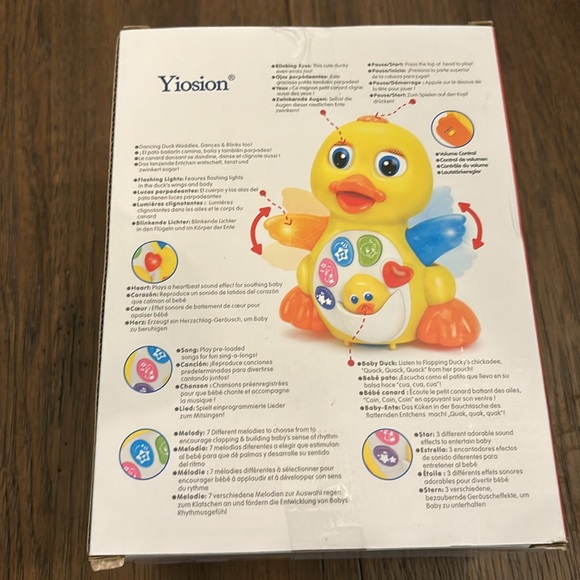 Still sealed Baby Musical Duck Toy, Dancing yellow duck. 18M+ - Picture 3 of 5
